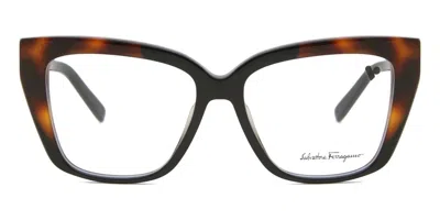 Ferragamo Sf 2939 006 Women's Glasses Tortoiseshell Size 54 - Free Lenses - Blue Light Block Available In Brown