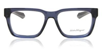 Ferragamo Sf 2941 Men's Glasses, Blue, Size 54
