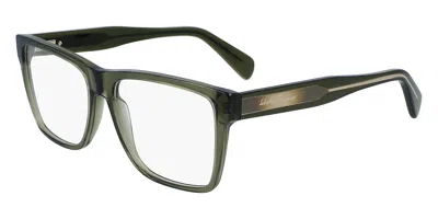 Ferragamo Sf 2953 320 Men's Glasses Green Size 56 - Free Lenses - Blue Light Block Available