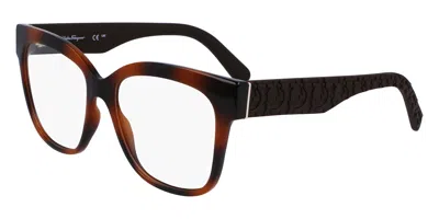 Ferragamo Sf 2956e Women's Glasses, Tortoiseshell, Size 54 In Multi
