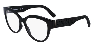 Ferragamo Sf 2957e Women's Glasses, Black, Size 54