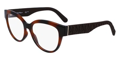 Ferragamo Sf 2957e Women's Glasses, Tortoiseshell, Size 54 In Multi