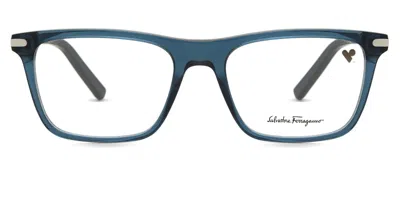 Ferragamo Sf 2959 Men's Glasses, Blue, Size 55