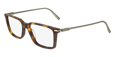 Ferragamo Sf 2977 Men's Glasses, Tortoiseshell, Size 53 In Brown