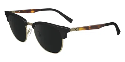 Ferragamo Sf 307s 011 Men's Sunglasses Gold Size 53 In Brown