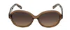 Ferragamo Sf 885sa 210 Oval Sunglasses In Beige