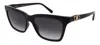 Ferragamo Sf1027s-001-55-16-140 In Black