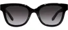 Ferragamo Sf1066s 001 Square Sunglasses In Black