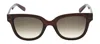 Ferragamo Sf1066s 210 Square Sunglasses In Brown