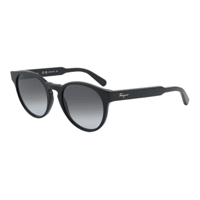 Ferragamo Sf1068s Sunglasses With Gradient Lenses In Black