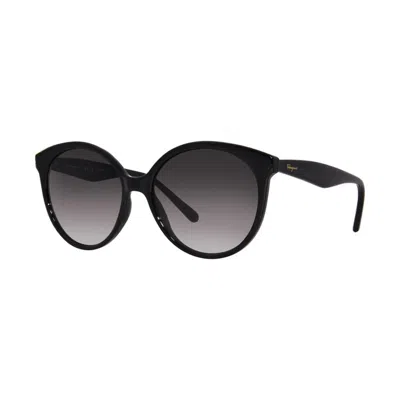 Ferragamo Sf1071s 001 Black/grey Gradient