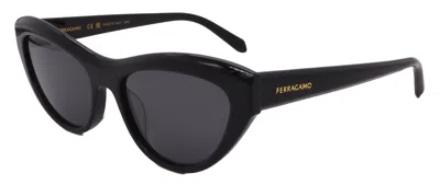Ferragamo Sf1103s-001-55-17-140 In Black