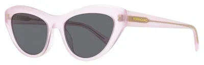 Ferragamo Sf1103s Cat-eye Acetate Sunglasses In Pink