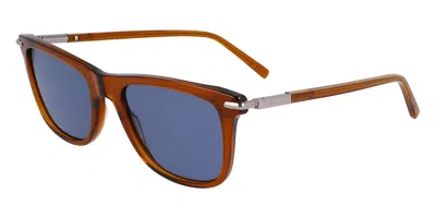 Ferragamo Sf2028s 232 Men's Sunglasses Brown Size 54