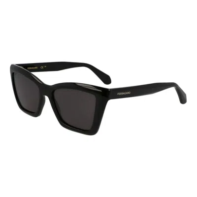 Ferragamo Sf2039se Mini Sunglasses In Black