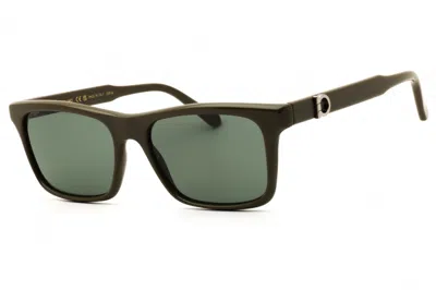 Ferragamo Sf2060se 324 Dark Khaki/green In Multi
