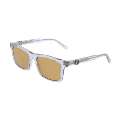 Ferragamo Sf2060se020 Square Full Rim Sunglasses In Yellow