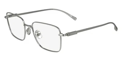 Ferragamo Sf2231 Men's Glasses, Silver, Size 53