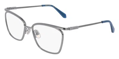 Ferragamo Sf2235 Women's Glasses, Gunmetal, Size 55
