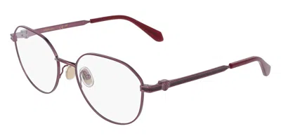 Ferragamo Sf2236 Women's Glasses, Burgundy, Size 54