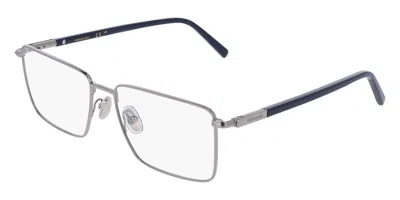 Ferragamo Sf2237 Men's Glasses, Silver, Size 55