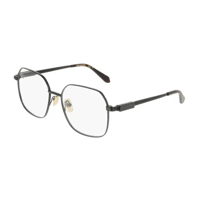 Ferragamo Sf2239 001 Black 55mm In Silver
