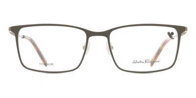 Ferragamo Sf2574 750 Men's Glasses Black Size 56 - Free Lenses - Blue Light Block Available In Multi