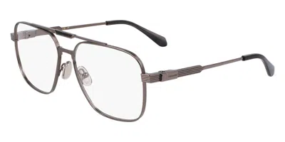Ferragamo Sf2591 Men's Glasses, Silver, Size 57