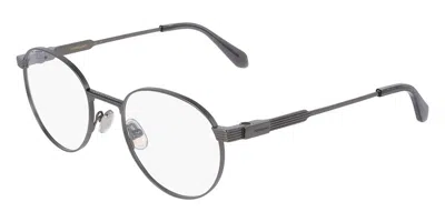 Ferragamo Sf2596 018 Men's Glasses Gunmetal Size 51 - Free Lenses - Blue Light Block Available