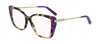 Ferragamo Sf2850 285 Cat Eye Eyeglasses In Multi