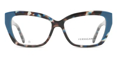 Ferragamo Sf2938n Asian Fit Women's Glasses, Tortoiseshell, Size 53