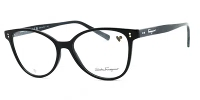 Ferragamo Sf2948 Women's Glasses, Black, Size 54