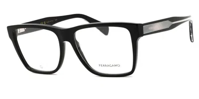 Ferragamo Sf2953n Asian Fit Women's Glasses, Black, Size 56