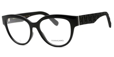 Ferragamo Sf2957en Women's Glasses, , Size 54 In Black