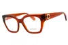 Ferragamo Sf2983 Rectangular Frame Eyeglasses In Metallic