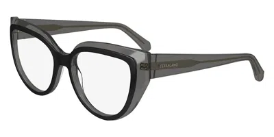 Ferragamo Sf2984 Women's Glasses, Clear, Size 53