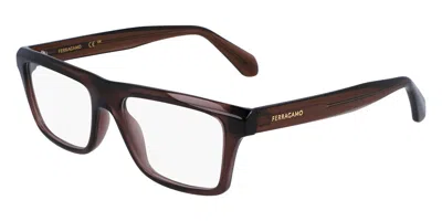 Ferragamo Sf2988 Men's Glasses, Brown, Size 54