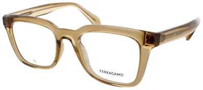 Ferragamo Sf2990 Men's Eyeglasses 52-21-145 In Red