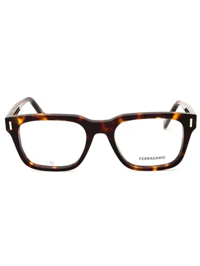 Ferragamo Sf2996 Rectangular Eyeglasses For Men In Multi