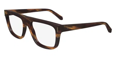 Ferragamo Sf2997 Men's Glasses, Brown, Size 55