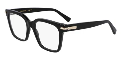 Ferragamo Sf3009 Women's Glasses, Black, Size 52