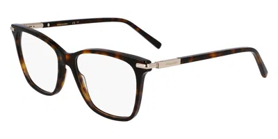 Ferragamo Sf3013 Women's Glasses, Tortoiseshell, Size 53 In Brown