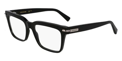 Ferragamo Sf3014 Men's Glasses, Black, Size 53