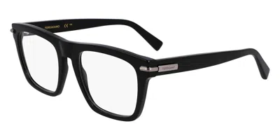Ferragamo Sf3015 Men's Glasses, Black, Size 53