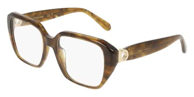 Ferragamo Sf3073 328 Women's Glasses Tortoiseshell Size 53 - Free Lenses - Blue Light Block Available In Brown