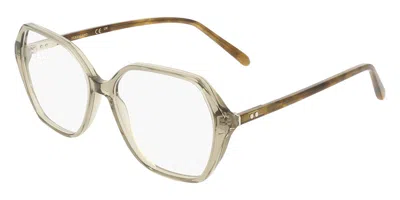 Ferragamo Sf3079 321 Women's Glasses Green Size 55 - Free Lenses - Blue Light Block Available In Gray