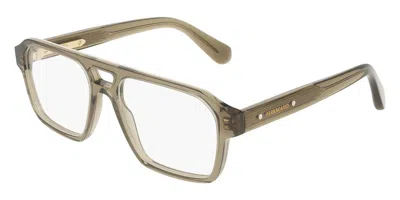 Ferragamo Sf3085 320 Men's Glasses Green Size 55 - Free Lenses - Blue Light Block Available