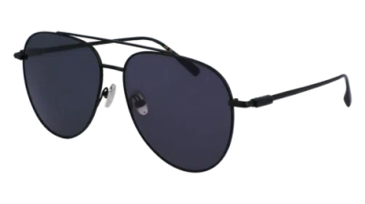 Pre-owned Ferragamo Sf308s 002 Matte Black 61/15/145 Male Sunglasses