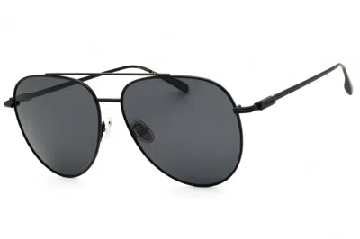 Ferragamo Sf308s 002 Matte Black/dark Grey