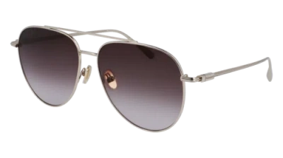 Pre-owned Ferragamo Sf308s 703 Gold/brown Gradient 61/15/145 Male Sunglasses